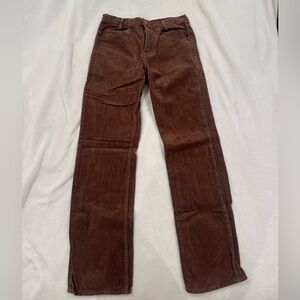 Brandy Melville Addison Corduroy Pants Brown
